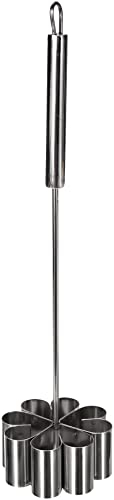 Ibili 774350 Moule à Rosace 9 cm, Argent