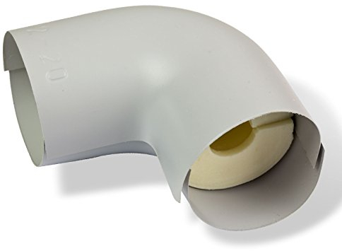 NMC PU-R Rohrisolierung ISOTUBE040 Bogen 35x20 mm 50% EnEV-konform Winkel Rohrdämmung Rohrisolation Heizung