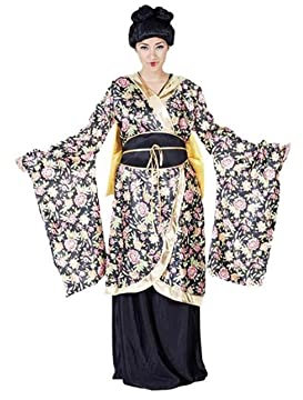 Geisha Deluxe Damen Kostüm M Faschingskostüm
