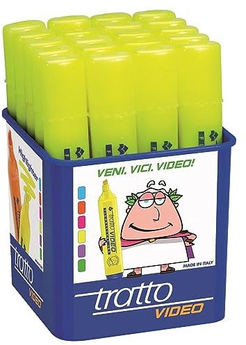 Fila 830101 20 TRATTO VIDEO GIALLO