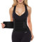 YIANNA Ceinture de Sudation Femme Homme Abdominale Gaine Amincissante Ventre Plat Waist Trainer Belt Serre Taille Corset Minceur Noir, 8002 Size XL