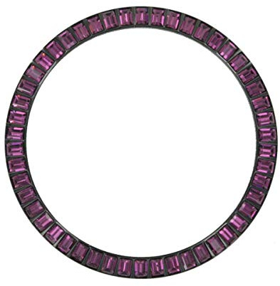 TW Steel Marc Coblen Edition 45 MM Lünette Swarovski Schwarz Violett - 21A