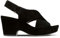 Clarks Femme Maritsa Lara Sandales Bride Cheville, Black SDE, 37 EU
