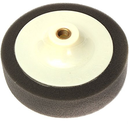 EsportsMJJ 6 Inch 150mm Polishing Head Mop Firm White Hard Compounding Sponge Foam M14 Polishing