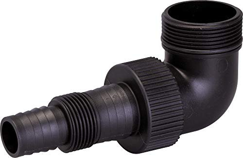 Fluxe kit raccord coudé sortie de pompe vide-cave Flux - Filetage 40 x 49 mm