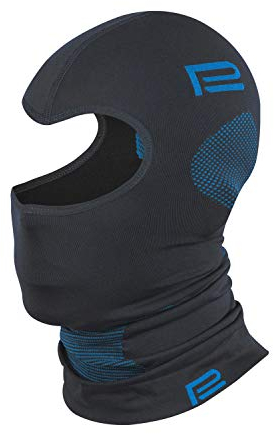 Prosske PSS Sturmhaube Thermo EXTREM 2.0 Damen Herren Kinder Skihaube Balaclava viele Farben (anthrazit-blau, XL/XXL)