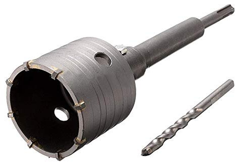 Diámetro de la sierra de pared Ø 65 mm, 200 mm de diámetro SDS + broca de metal con punta de carburo