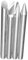 4pcs 60W Bouts de fer à souder électroniques à souder Tête remplaçable 5mm Diamètre Diamètre Diamètre Soudrance Tool de réparation ZRONG
