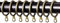 Metal Curtain Hooks Rings 40mm Internal Diameter Eyelets for Curtain Poles Drapery Pole Hooks Antique Brass Pack of 24