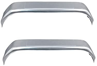 Kotflügel 2 Stück Metall Tandemachse 13-14 Zoll Schutzblech Anhänger Kotflügel