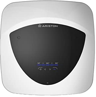 Ariston ANDRIS LUX ECO Chauffe-eau électrique à accumulation sur-évier 30 litres, Fonction Eco Evo et Thermostat éléctronique CoreTech, Conçu et fabriqué pour être installé en France