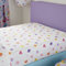 Girls Kids Magical Mermaids Lilac Purple Toddler Cot Bed Fitted Sheet