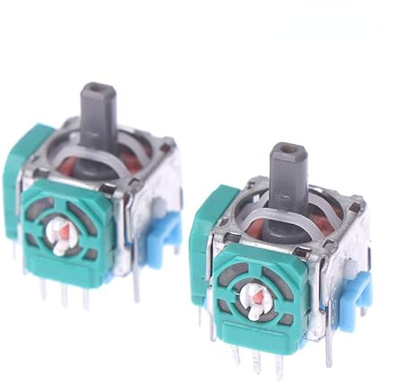 Analoger 3D-Joystick-Daumenstab, Ersatzteil, Sensormodul, Potentiometer für Sony PS5-Controller, 2 Stück