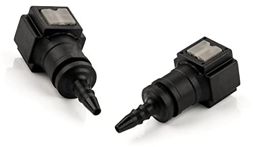 LST 2x Schnellverschluss Kraftstoffleitung Schlauchkupplung gerade 6,3x3mm
