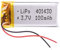 Batterie 401430 LiPo 3.7V 100mAh 0.37Wh 1S 5C Liter Energy Battery pour l'électronique Rechargeable Téléphone Portable Smartwatch GPS - Ne Convient Pas à la Radiocommande 32x14x4mm (100mAh|401430)