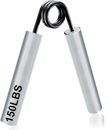 Handtrainer Fingertrainer, 150LB Handgriff-Stärker, Fingerhantel, Griffkrafttrainer, Unterarmstärker, Handstärker, Handmuskeltrainer, Für Sportler und Handrehabilitationsübungen