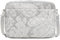 Vera Bradley Performance Twill Laptop Crossbody Workstation, Paisley grigio nuvola, Taglia unica