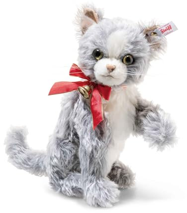 Steiff [DL] Nicki Weihnachtskaetzchen 23 RMS grau/ws [RAB1]