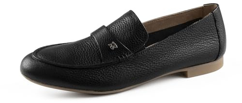 Paul Green Damen SUPER Soft Slipper, Frauen Slip On,Businessschuhe,Mokassins,Halbschuhe,Slides,Schlupfschuhe,Loafer,Schwarz (Black),38 EU / 5 UK