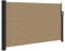 vidaXL Toldo Lateral retráctil Gris Taupe 120x600 cm