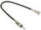 Nankoyal Adattatore antenna per autoradio – prolunga antenna radio | DIN maschio a ISO femmina adattatore antenna autoradio, cavo di prolunga per antenna radio per