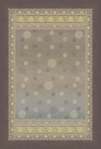 Bassetti PALLAVICINO Plaid aus 100% Baumwolle in der Farbe Grigio G1, Maße: 155x220 cm - 9330123