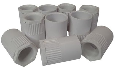 20mm PVC Female Conduit Adaptor White – Pack of 10