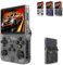Nouvelle Console de Jeu 2025,Console de Jeu Portable HD 3,5 Pouces sans Fil revisitant Les Classiques, revivez l'âge d'or des Jeux des années 2000 (Noir 128g)