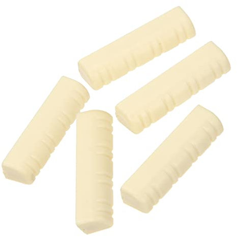 DRESSOOS 5pcs Sturdy Material Mandolin Nut Replacement String Musical Instrument Enhanced Tone and Vibration