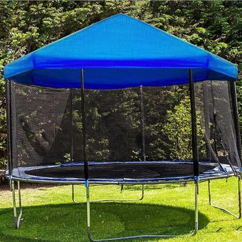 Keyubria Trampolin Überdachung Abdeckung, Ø 183cm Trampolin Sonnenschutz Abdeckung, Sonnenschutz Trampoline Zeltabdeckung, UV-Beständige wasserdichte Trampoline zubehör (Nur Cover)