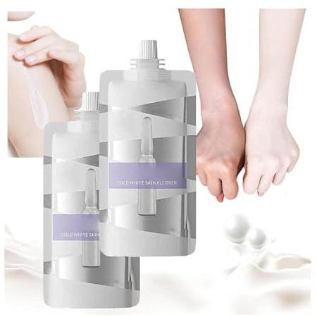 Skin Whitening Body Lotion-Japanese Whitening Cream, Cold White Skin All Over Cream,Long Lasting Hydration Lotion,Improve Skin Texture,Cold White All Over Lotion the Body (2)