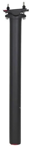 SattelstüTze Carbon Sattelstütze 25.4/27.2/30.9/31,6 MTB/Rennrad Sattelstütze Ultraleicht 130g SattelstüTze 27.2(30.9x400mm)
