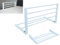 Micoland Bettschutzgitter Bettgitter für Kinder Sicherheitsgitter 72 cm Kiefer weiß klappbar