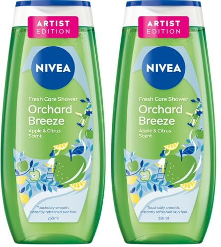 NIVEA Orchard Breeze Gel Douche 250ml (Lot de 2)