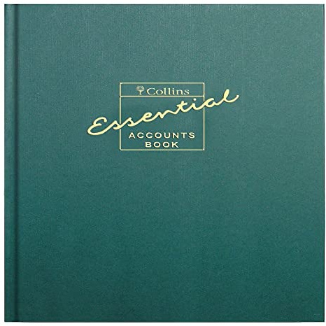 Cash Records Account Book - Green - EAB1