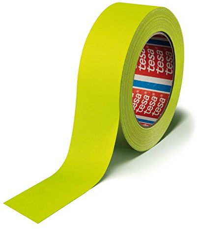 tesa 4671 Klebeband Neon Tape UV-Tape 19mm neongelb 25m