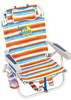 TECNOVOZ Tommy Bahamas 2000998 - Silla de Playa Plegable con Asas
