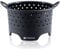 Cyraeon Cesta de vapor de silicona de 18 cm, perfecta para hervir y cocinar al vapor, vaporera de microondas, cesta de vapor de verduras, vaporera instantánea, cesta de olla a presión. Resistente al