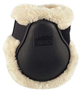 Eskadron Streichkappen Protection Fauxfur in 4 Farben, Größe:Full, Farbe:Darkbrown