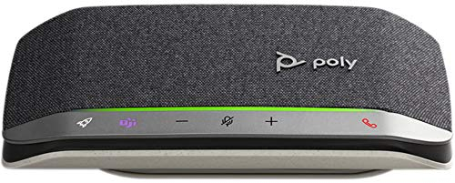 Poly - Sync 20 Bluetooth-/USB-A Konferenzlautsprecher - tragbare Freisprecheinrichtung - Geräusch- und Echounterdrückung - Verbindung mit Mobiltelefonen oder Computern - Teams (zertifiziert), Zoom
