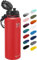 Fanhaw 1.2 L Insulated Stainless Steel Water Bottle with 1 Lid (Chug Lid) - For Kids, Women, Men | Leak & Sweat Proof with Anti-Dust Lid (Red)