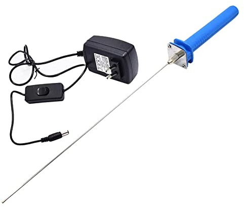 SM SunniMix Taglia Polistirolo a Filo Caldo, Utensili a Mano, Taglierina Schiuma Strumenti Di Polistirolo Cera Calore Fatti a Mano Durevole Macchina in Acciaio Penna Di Taglio Filo Caldo, 20 Cm