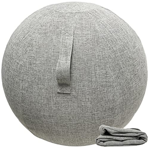 Alywen Schutzhülle für Ball, Fitnessstudio, Übungsball, Swiss Ball, Büro, schmutzabweisend, langlebig, rutschfest, für Schwangerschaft