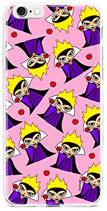 ERT GROUP Handyhülle für iPhone 6/6S Original und offiziell Lizenziertes Disney Muster The Evil Queen 003 optimal an die Form des Handy angepasst, hülle aus TPU
