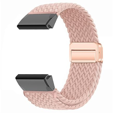 Nylon Armband Kompatibel mit Garmin Fenix 7/Fenix 6,Sport Elastisches Nylon Stoff Ersatzband für Garmin Fenix 7/Fenix 6 Band Herren/Damen und Magnet Schnalle für Garmin Fenix 7/6 (10)