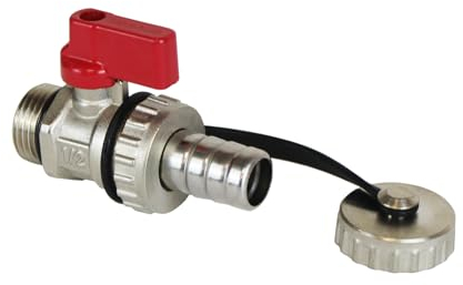 ENVIRON- KFE-Kugelhahn AG 1/2 Zoll, Kessel Füll- und Entleerungsventil selbstdichtend