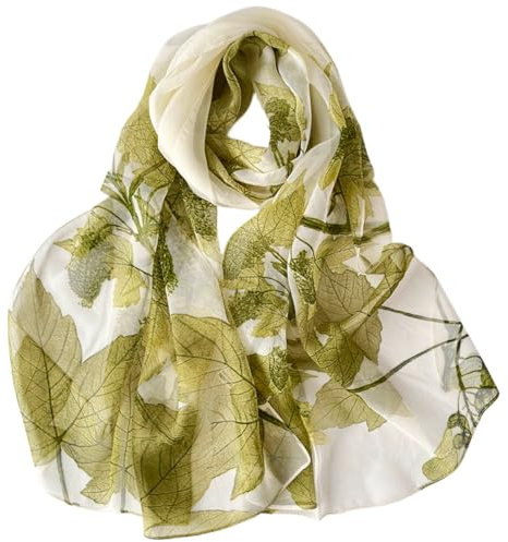 FAIRYGATE XXL Schal Damen Tuch - Hochwertiger Schal für Damen Mädchen - Halstuch - Umschlagstuch - weicher Schlauchschal für Frühjahr Sommer Herbst Winter B7208