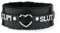 ADEMISHIA Rosa Flauschiges Herz O-Ring Leder Choker Halsband für Frauen, handgefertigte Punk Gothic Buchstaben Halskette, verstellbarer Modeschmuck