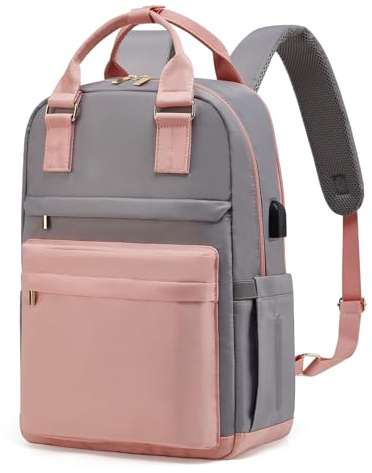 YTL Elegant Rucksack Damen Groß Schulrucksack Reiserucksack Backpack Women Teenager Mädchen Schultasche Abeitstasche 15,6 Zoll Laptop