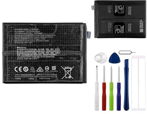 E-yiiviil Mobile Phone Replacement Battery BLP789 Compatible with OPPO Reno 4 CPH2113 Battery with Tools